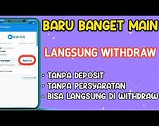 Baru Daftar Langsung Wd