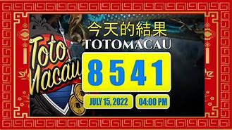 Live Draw Toto Macau Hari Ini 2021 Jam 22 00